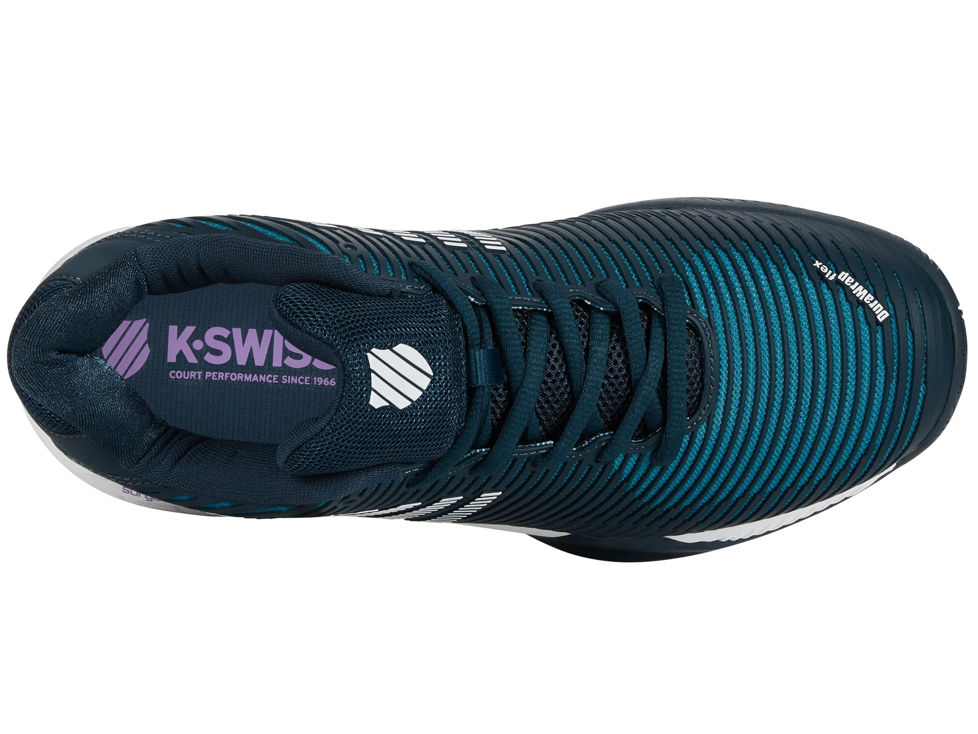 06806-434-W | HYPERCOURT EXPRESS 2-2E | REFLECTING POND/BISCAY BAY/WHITE Converse High Top Tennis Shoes