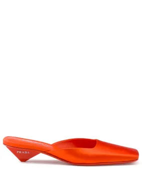 35mm satin mules Monstera Mule Shoes