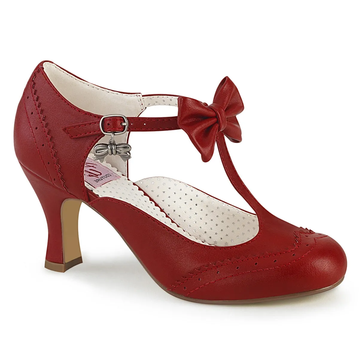 The Origin Of High Heels 3" Kitten T-Strap Pump (FLAPPER-11)