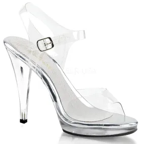 Futuristic High Heels 4.5" Ankle Strap Sandal  (FLAIR-408)