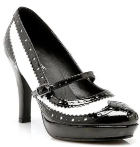 Dr. Martens 8065 Mary Jane Shoes 4" Wingtip Mary-Jane (ES414-Flapper)