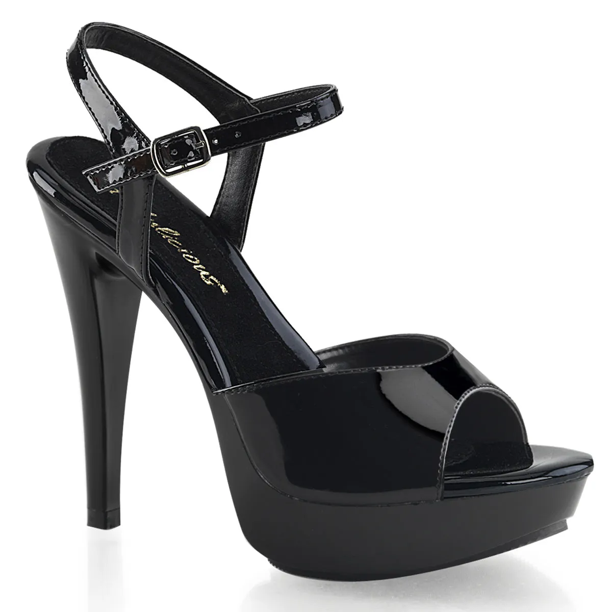 Hi Top Heels 5" Heel Platform Sandal (COCKTAIL-509)