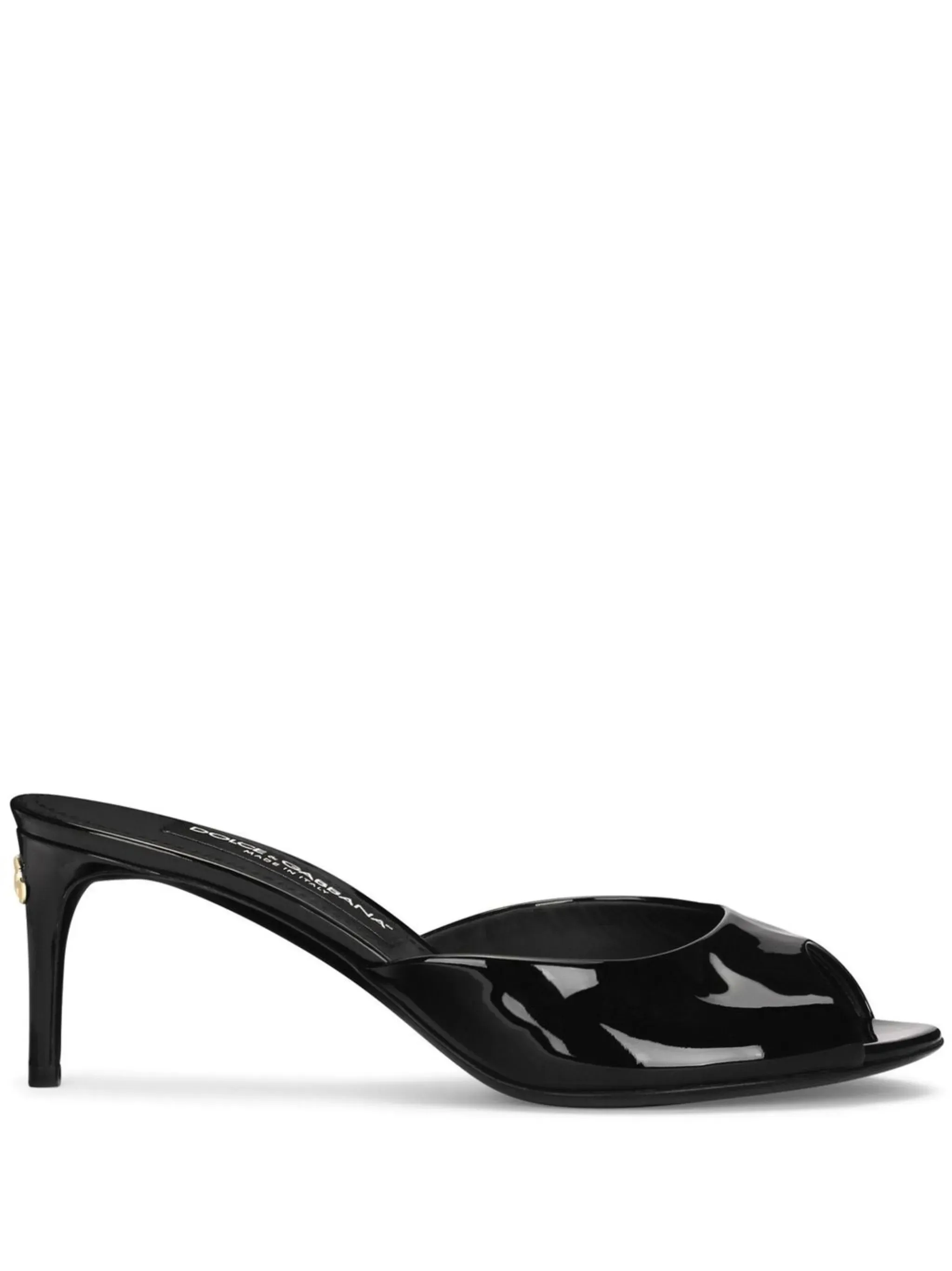 60mm patent leather mules Mules En Jeans