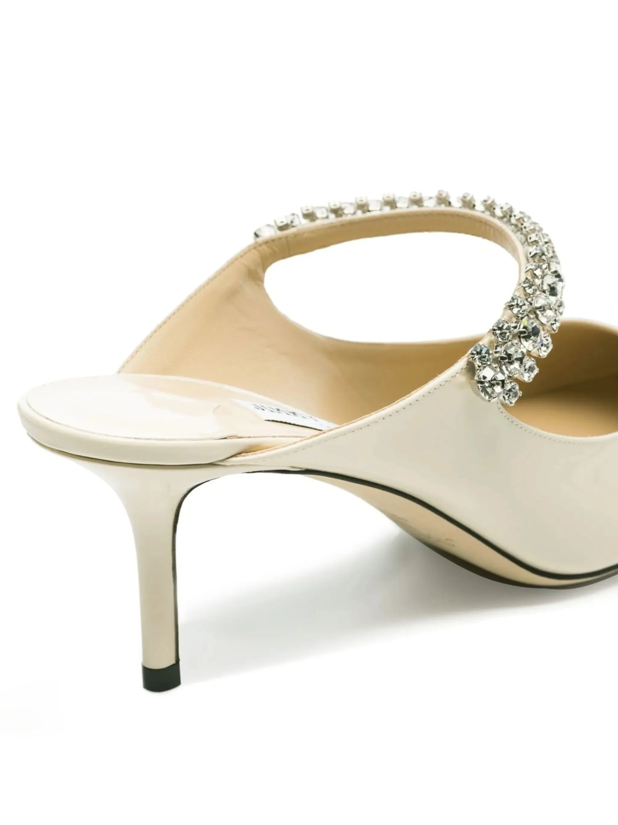 65mm Bing leather mules Square Toe Mule Shoes