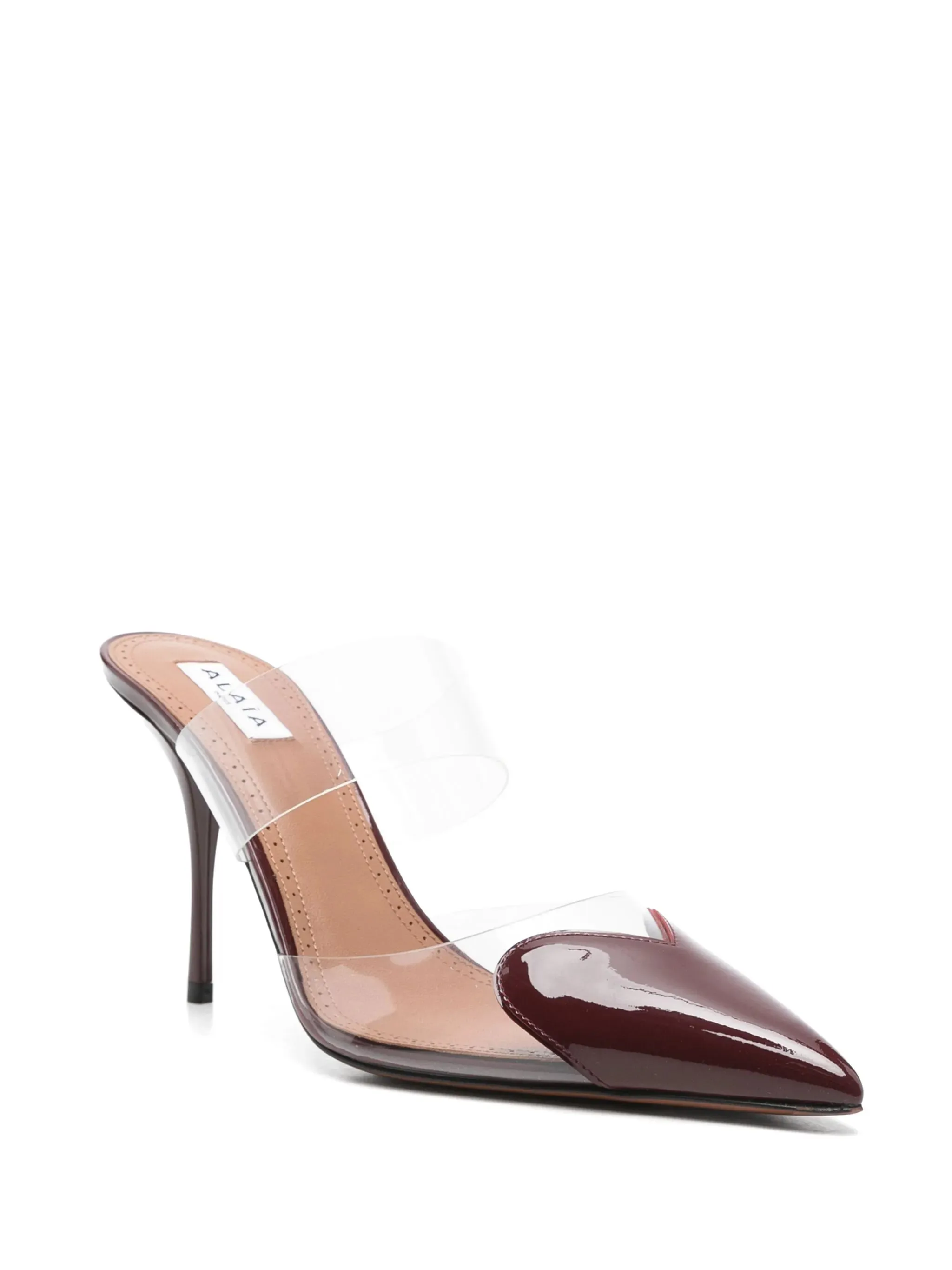 Clog Mules 90mm Coeur heeled mules