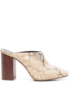 Massini Mule Shoes 95mm Ambre mules