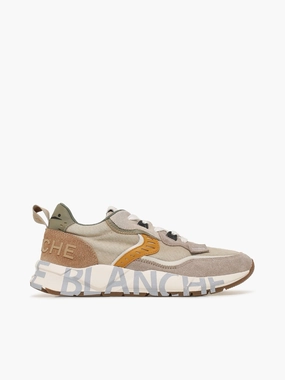 Gym Shoes Flat Club 01 Sand Orange suede Canvas