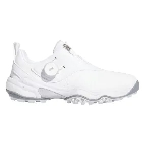 Adidas CodeChaos BOA 25 Spikeless Golf Shoes Cloud White/Silver Metallic/Grey Two - FW25 Women Brands Of Golf Shoes