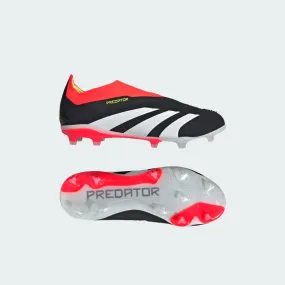 Adidas Jr. Predator 24  Laceless Firm Ground Cleats Superfly Indoor Soccer Cleats