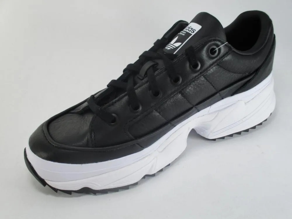 Adidas Originals scarpa sneaker da donna con zeppa Kiellor W EF5621 nero-bianco Snap On Sneakers