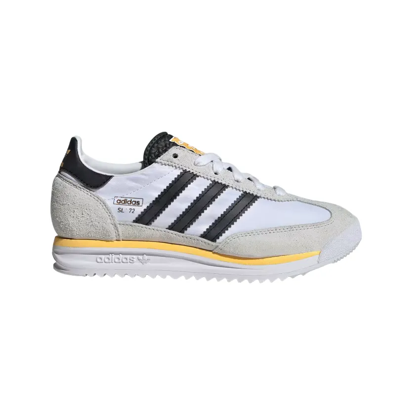 Adidas Originals scarpa sneakers da ragazzi SL 72 RS IH8077 bianco-nero Sneakers All Brands