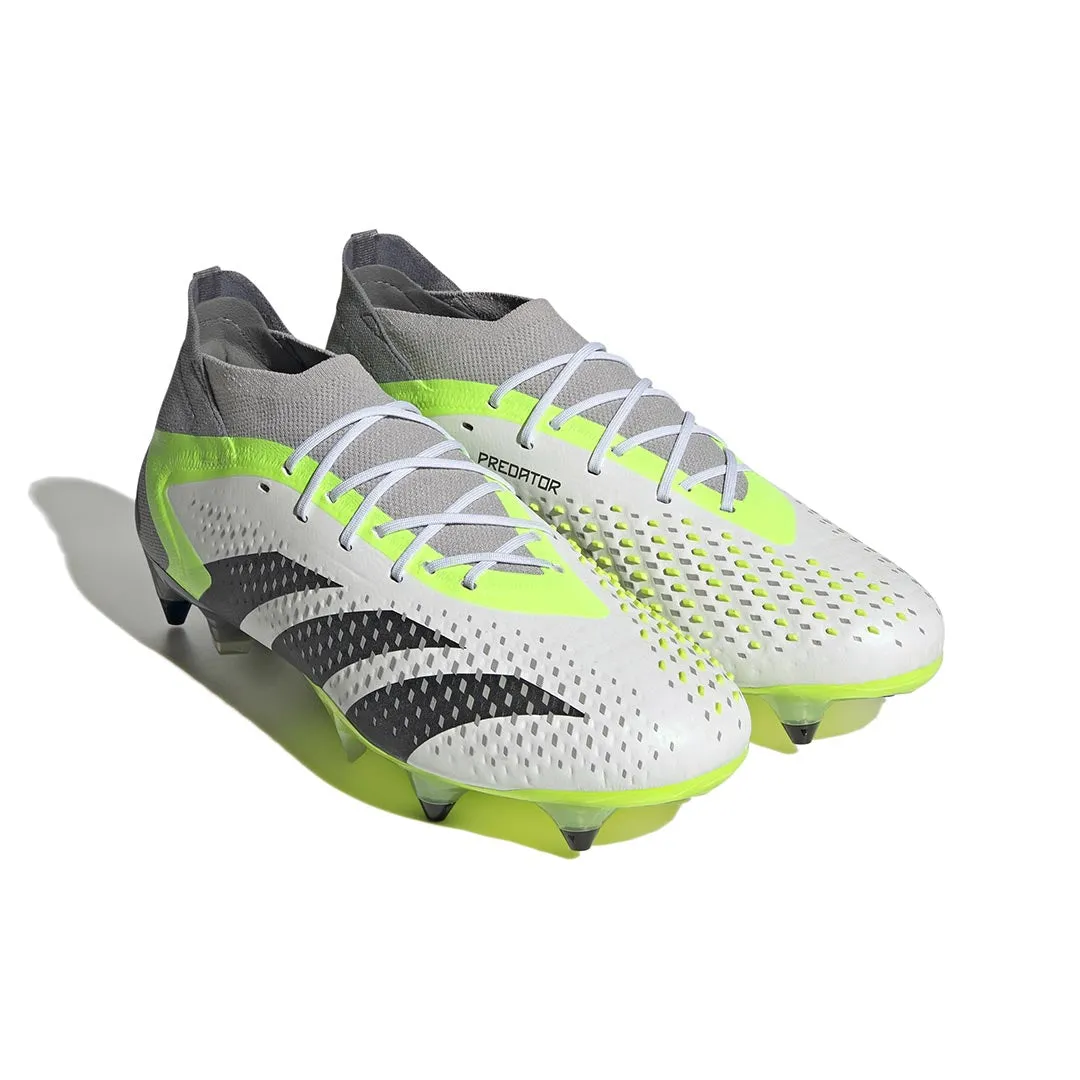 Soccer Cleats Without Shoelaces adidas - Unisex Predator Accuracy.1 Soft Ground Cleats (IF2294)