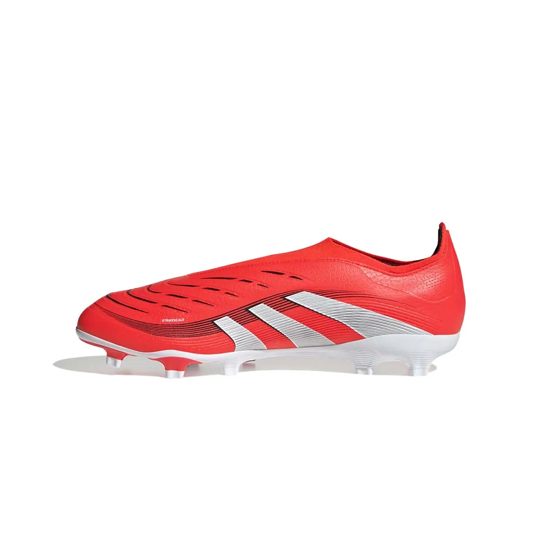 adidas - Unisex Predator League Laceless Firm Ground/Multi Ground Soccer Cleats (ID3859) Hybrid Soccer Cleats