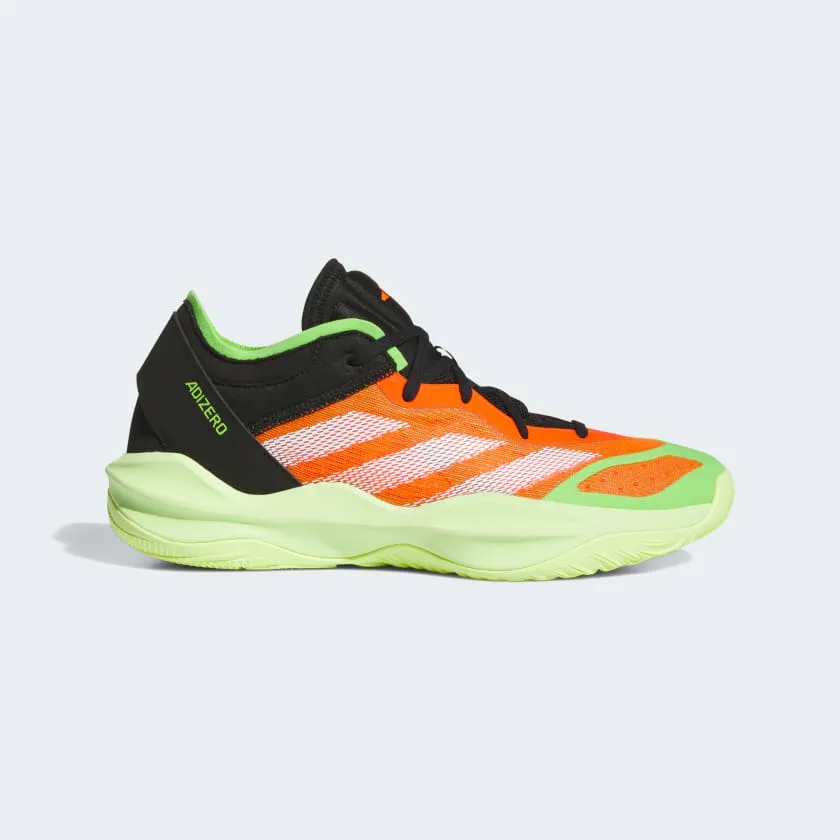 Best Selling Basketball Shoes 2025 ADIZERO SELECT 2.0 SHOES - Solar Red / Core Black / Lucid Lime