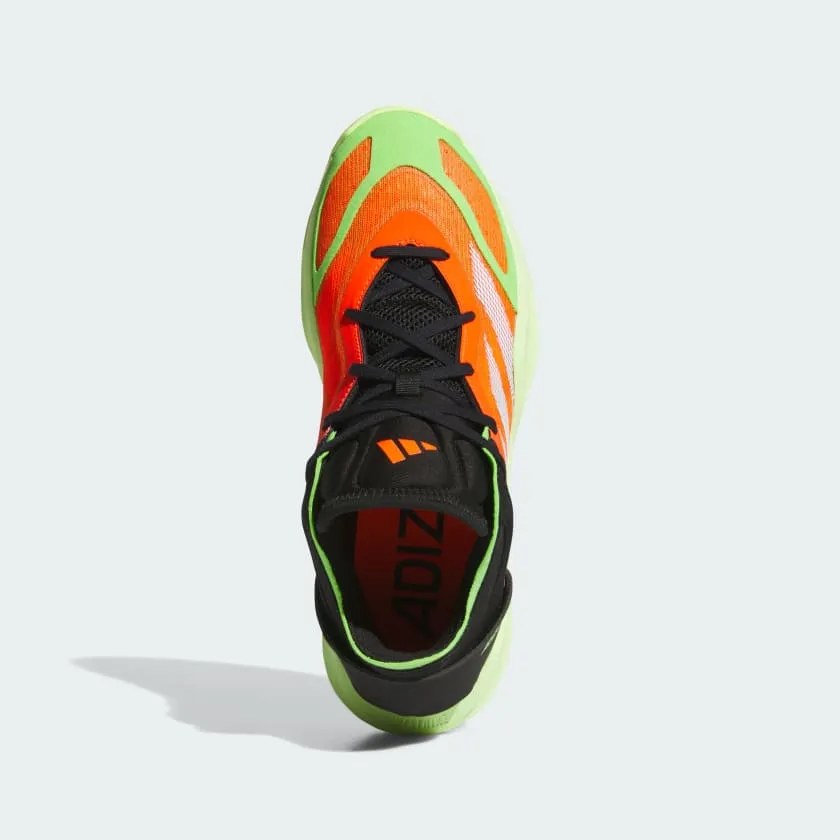 ADIZERO SELECT 2.0 SHOES - Solar Red / Core Black / Lucid Lime Basketball Shoes For Big Feet