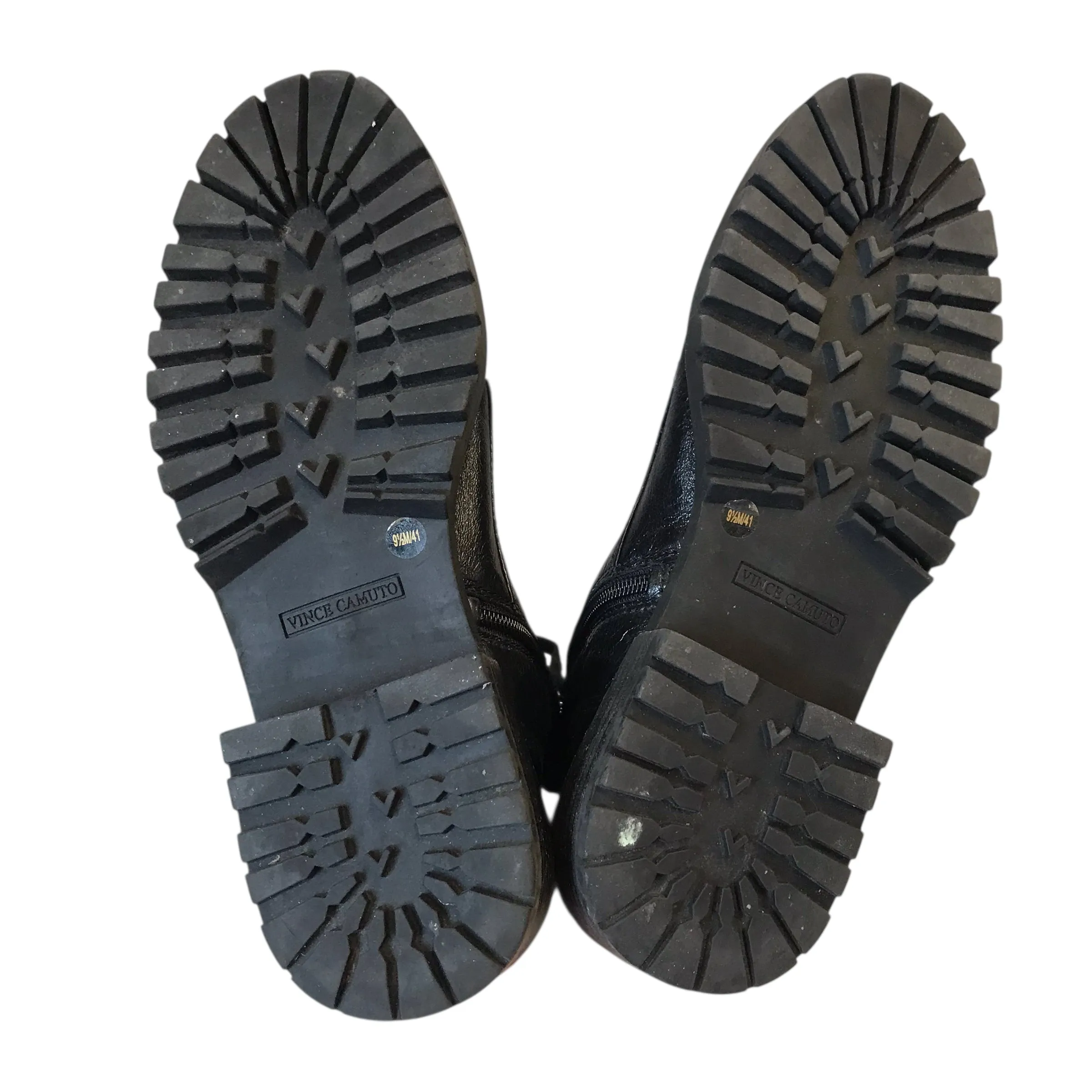 Best Rated Combat Boots BOOTS COMBAT by VINCE CAMUTO in BLACK, Size:9.5