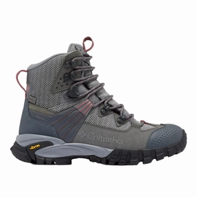 Keen Circadia Mid Height Comfortable Waterproof Hiking Boots Women's GeoTerra OutDry Boot Ti Grey Steel/Fig