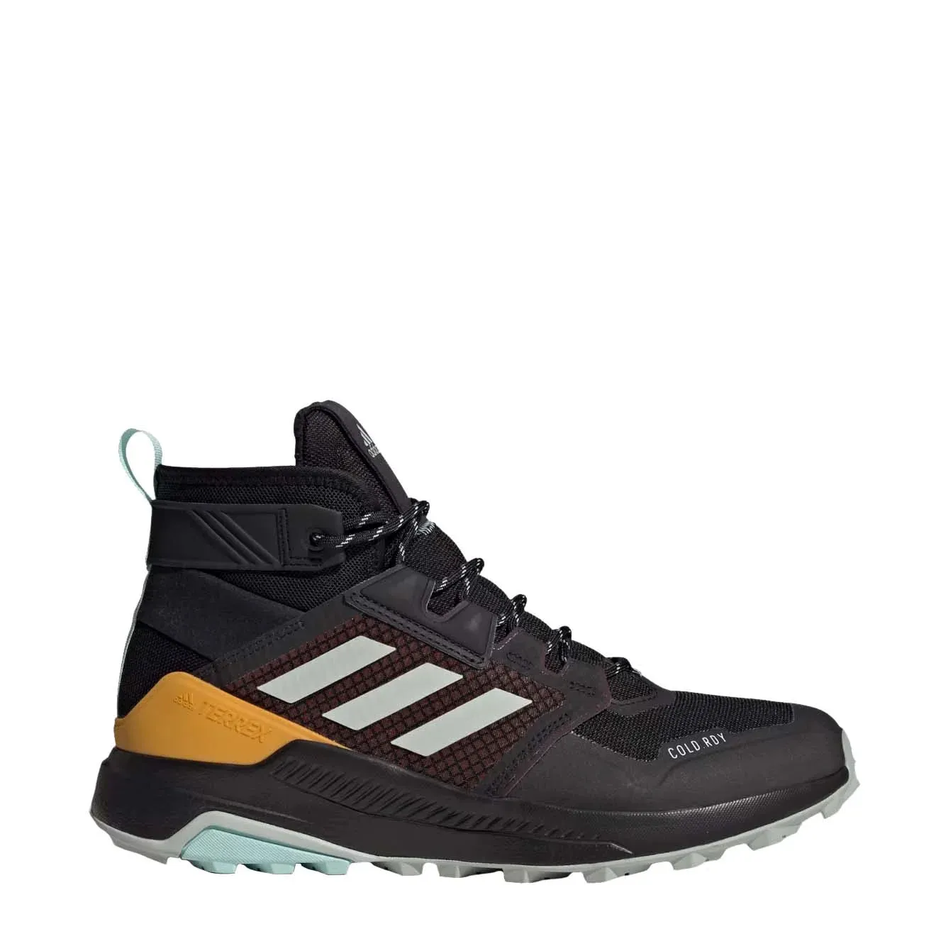 Adidas Terrex Trailmaker Mid Cold.Rdy Hiking Boots Shadow Brown / Wonder Silver / Semi Flash Aqua Size Up Hiking Boots