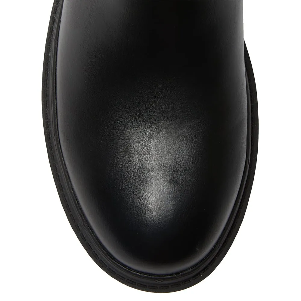 Chelsea Boots Safety Toe Hero Boot in Black Smooth