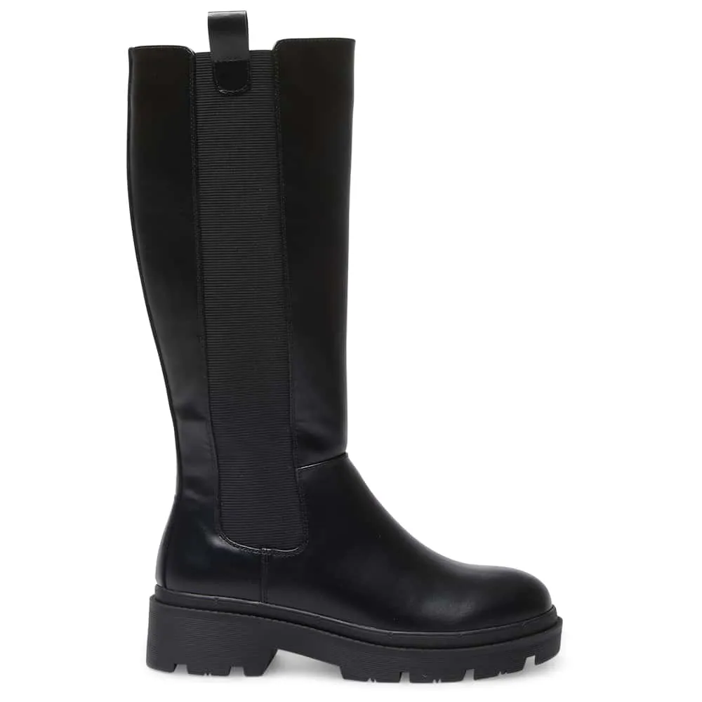 Cole Haan Berkshire Leather Chelsea Boots Hero Boot in Black Smooth