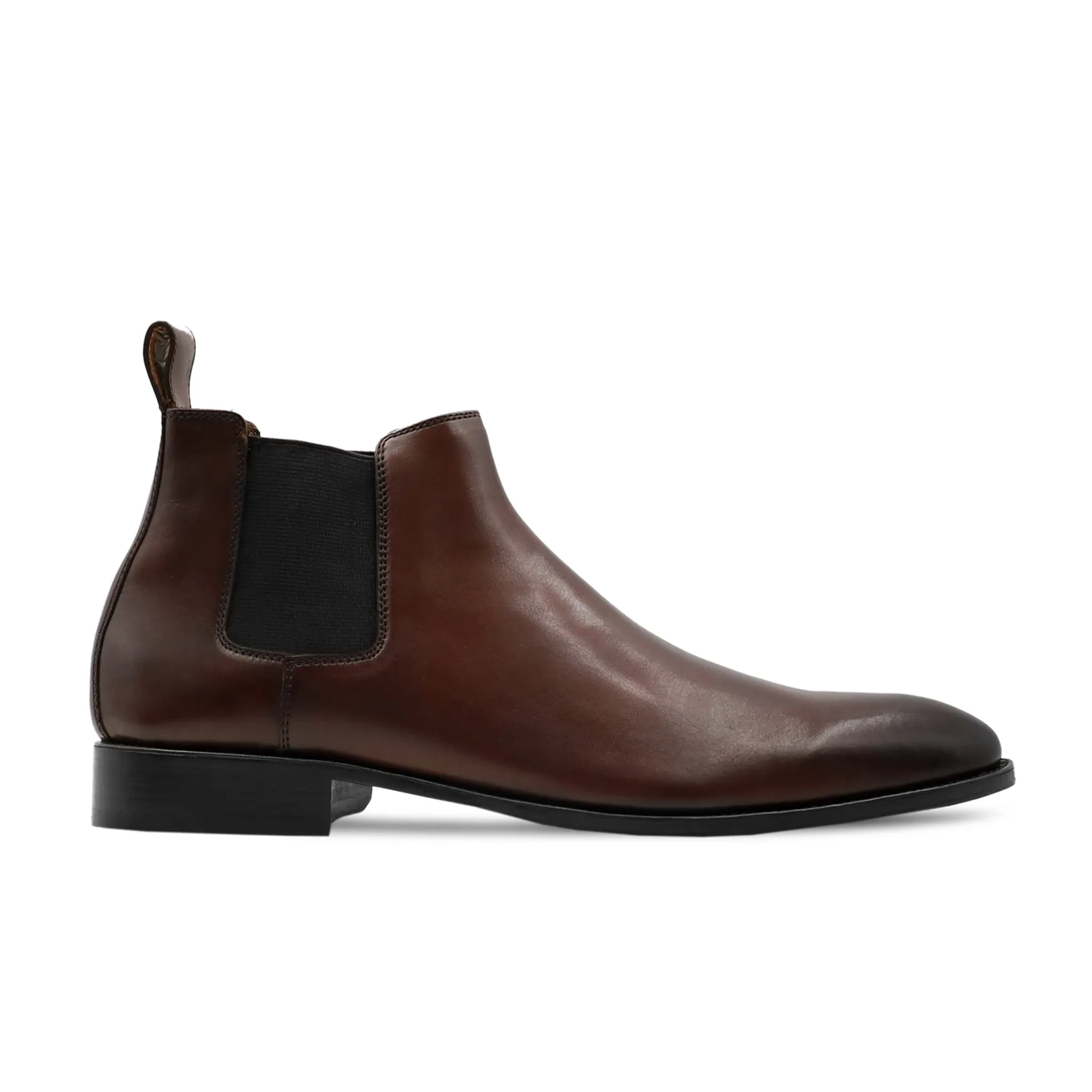 Bamako - Men's Burnished Brown Calf Leather Chelsea Boot Chelsea Boots Business