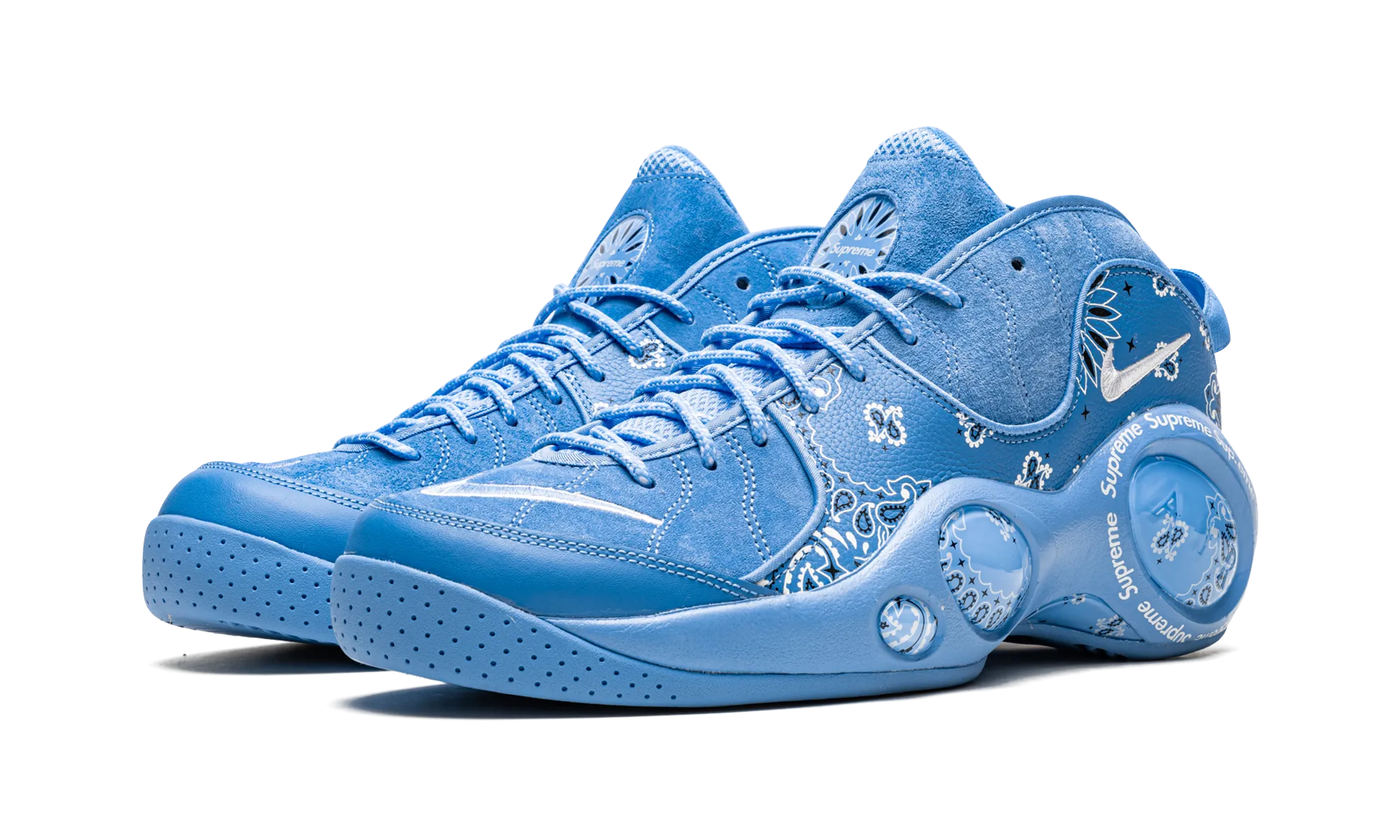 Eights Basketball Shoes Air Zoom Flight 95 "Supreme - Blue"