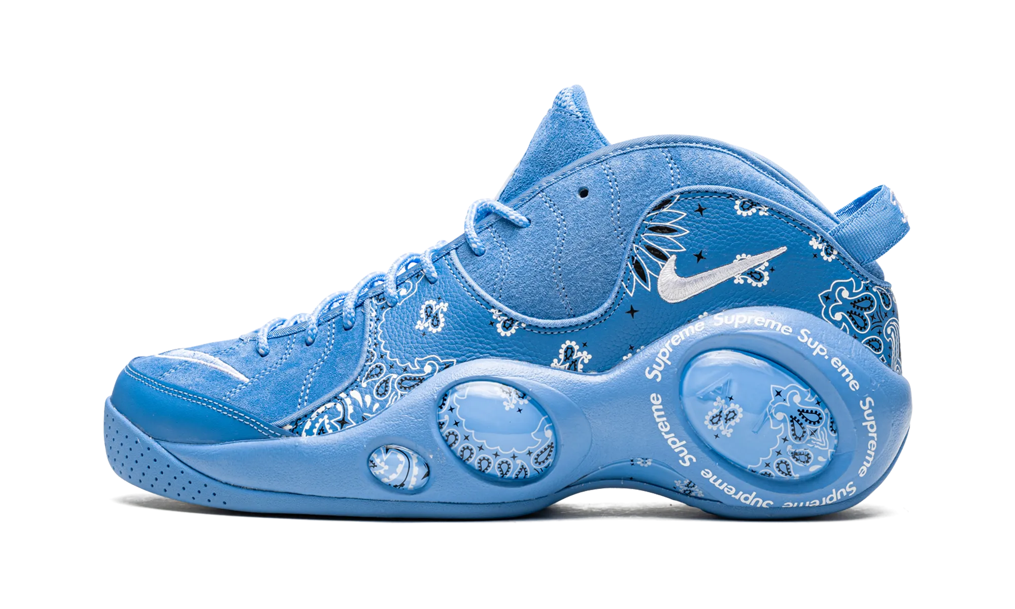 Air Zoom Flight 95 "Supreme - Blue" Precision 3 Basketball Shoes