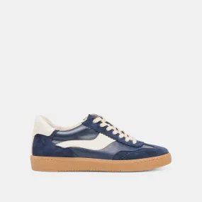 NOTICE SNEAKERS NAVY SUEDE Sneakers Rubber Running Shoes