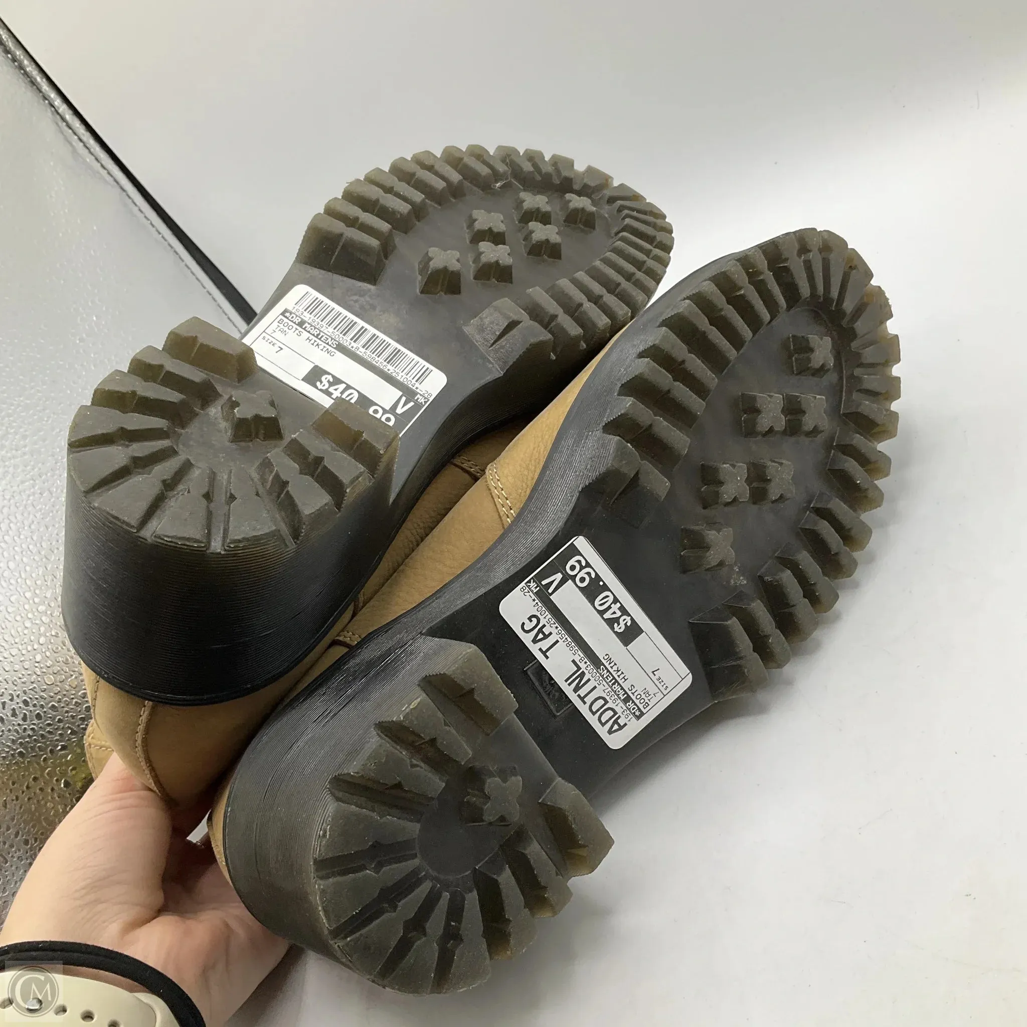 Best Boots For Hiking Kilimanjaro Boots Hiking By Dr Martens In Tan, Size: 7