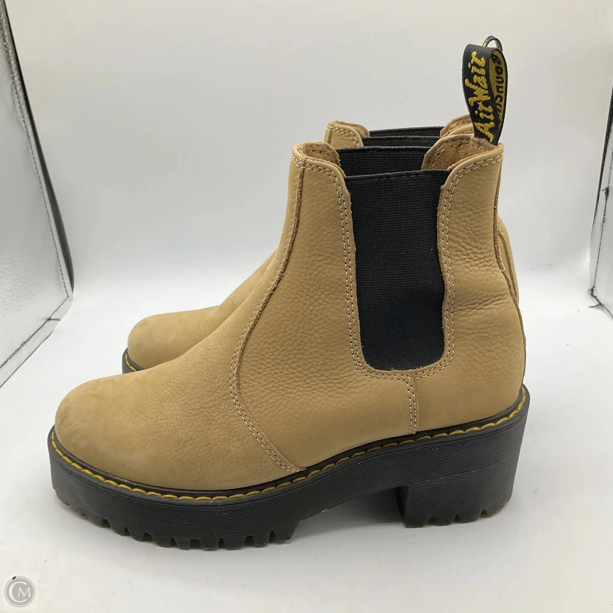 Best Non Waterproof Hiking Boots Boots Hiking By Dr Martens In Tan, Size: 7