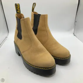 Boots Hiking By Dr Martens In Tan, Size: 7 J Crew Low Hiking Boots