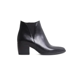 Chelsea Boots Dupe ALMAA BLACK LEATHER
