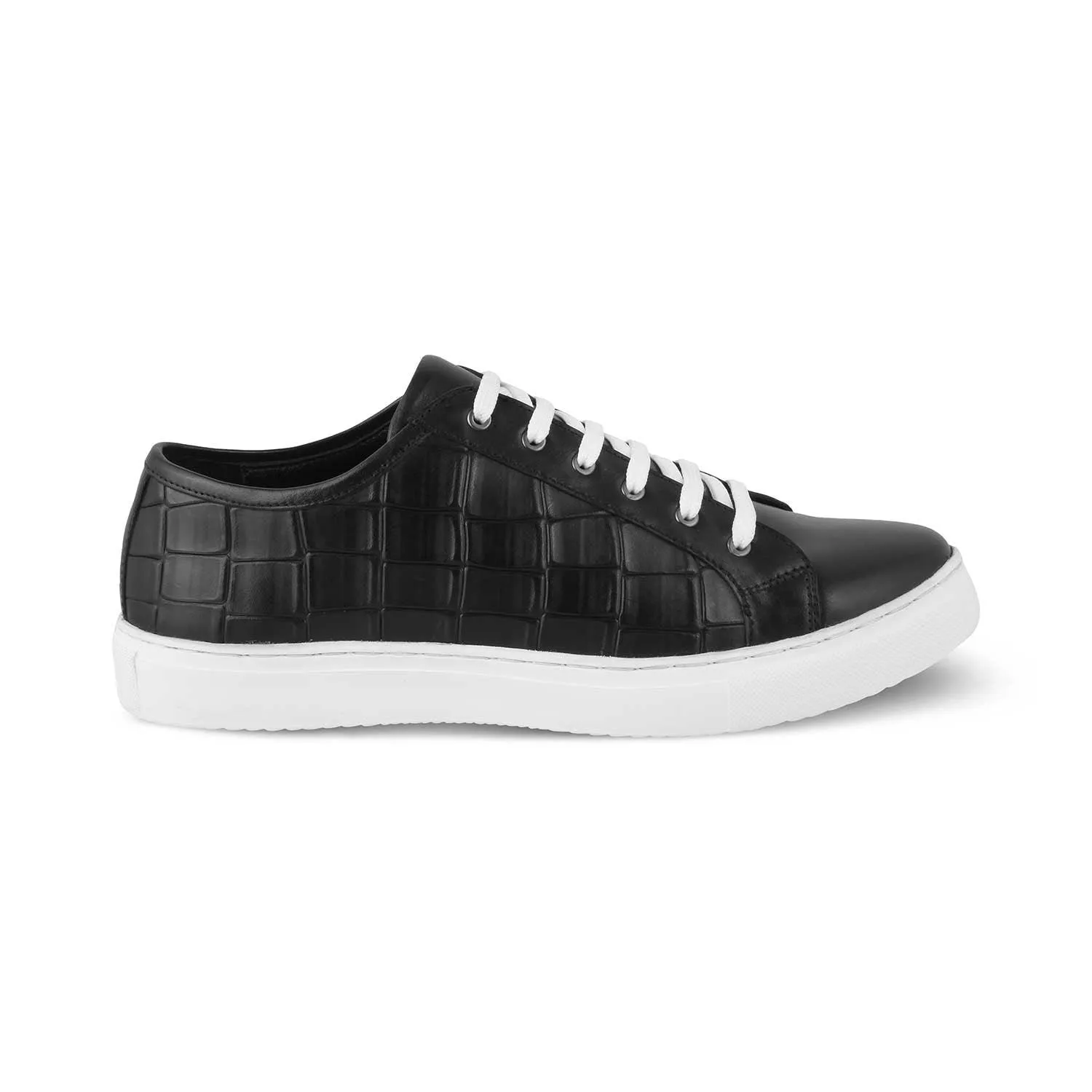 The Krun Black Men's Sneakers Tresmode Earth Sneakers