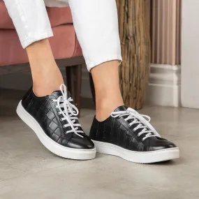 The Krun Black Men's Sneakers Tresmode Sneakers Crossfit