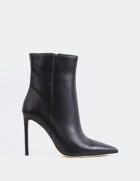 20 Leather Ankle Boots Andie Black Leather