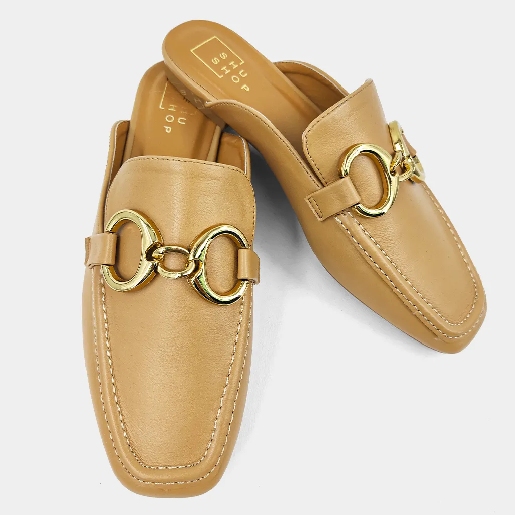 Patent Flat Mary Jane Shoes ANDROMEDA