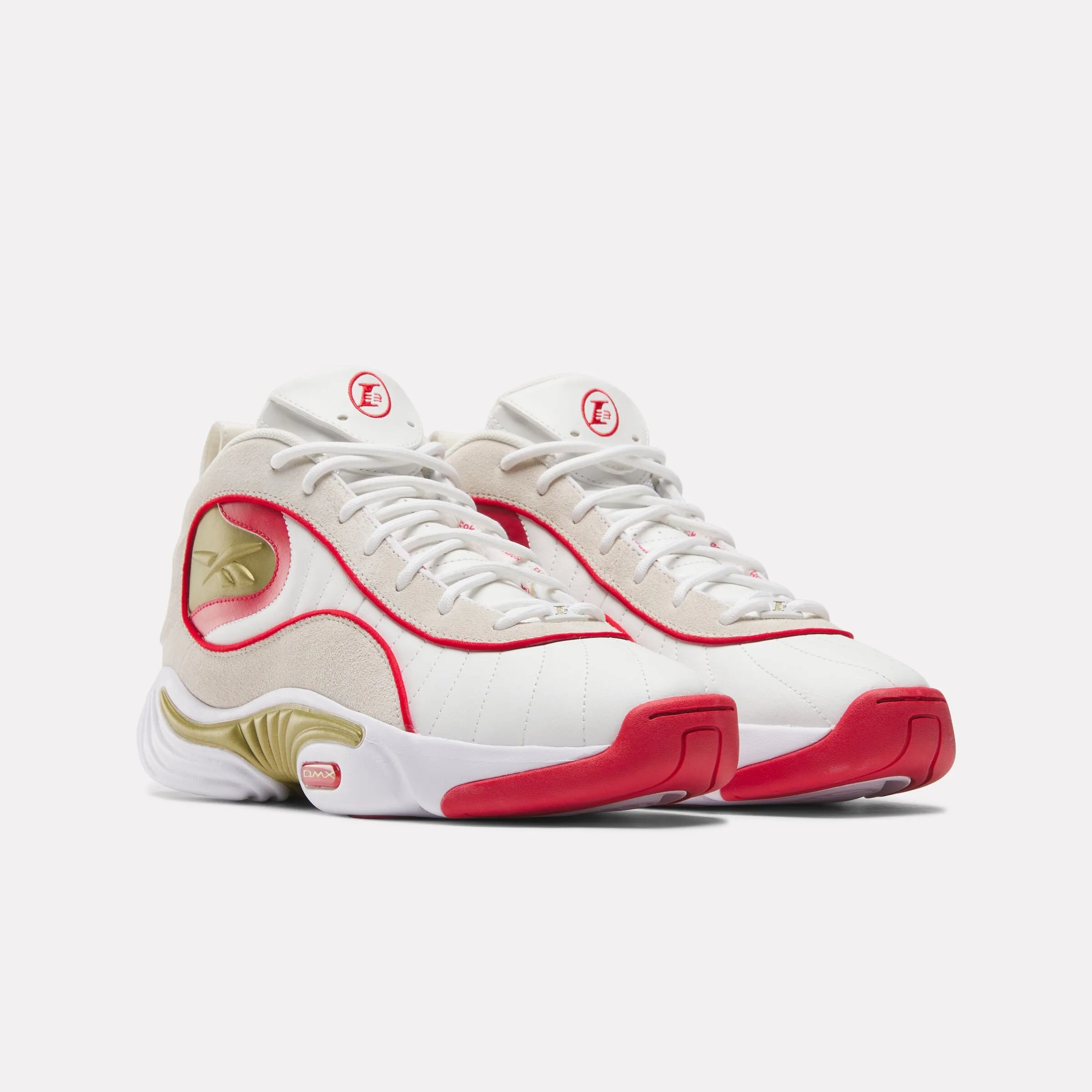 Answer Iii Basketball Shoes White/Vintage Chalk/Vector Red Basketball Shoes Can Use For Running