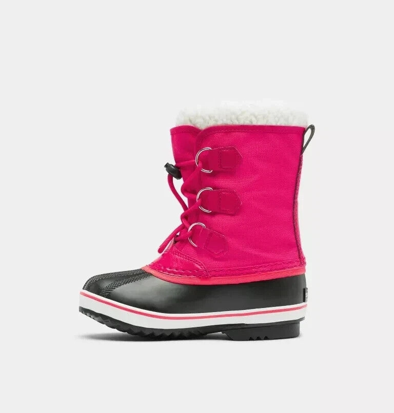 Sorel Yoot Pac NY1962-600 Kids  Pink Waterproof Insulated Snow Boots Rock41 Toddler Kamik Snow Boots