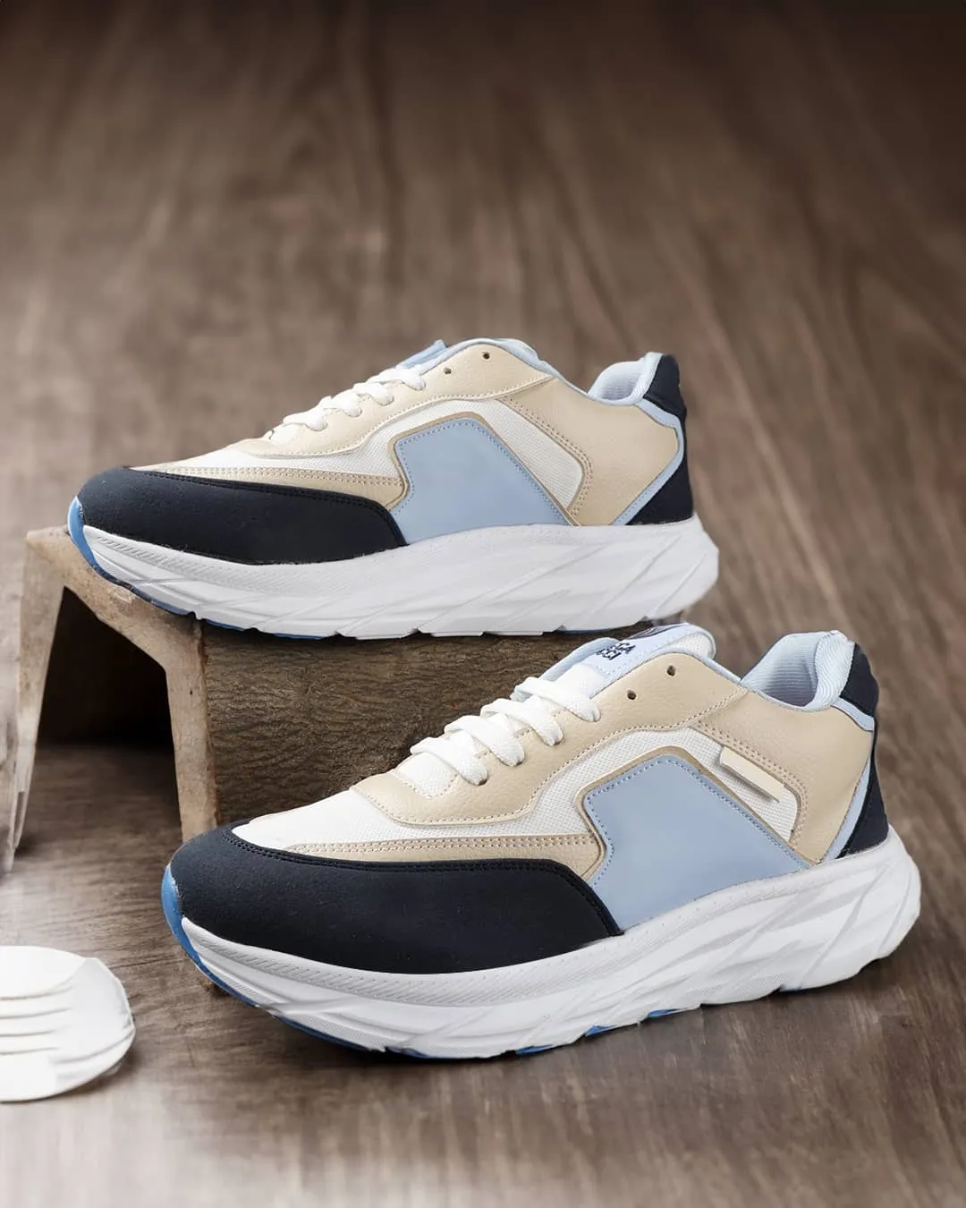 Bacca Bucci Men's SYLVIA Chunky Sole Sneakers Gucci Sneakers Shoes