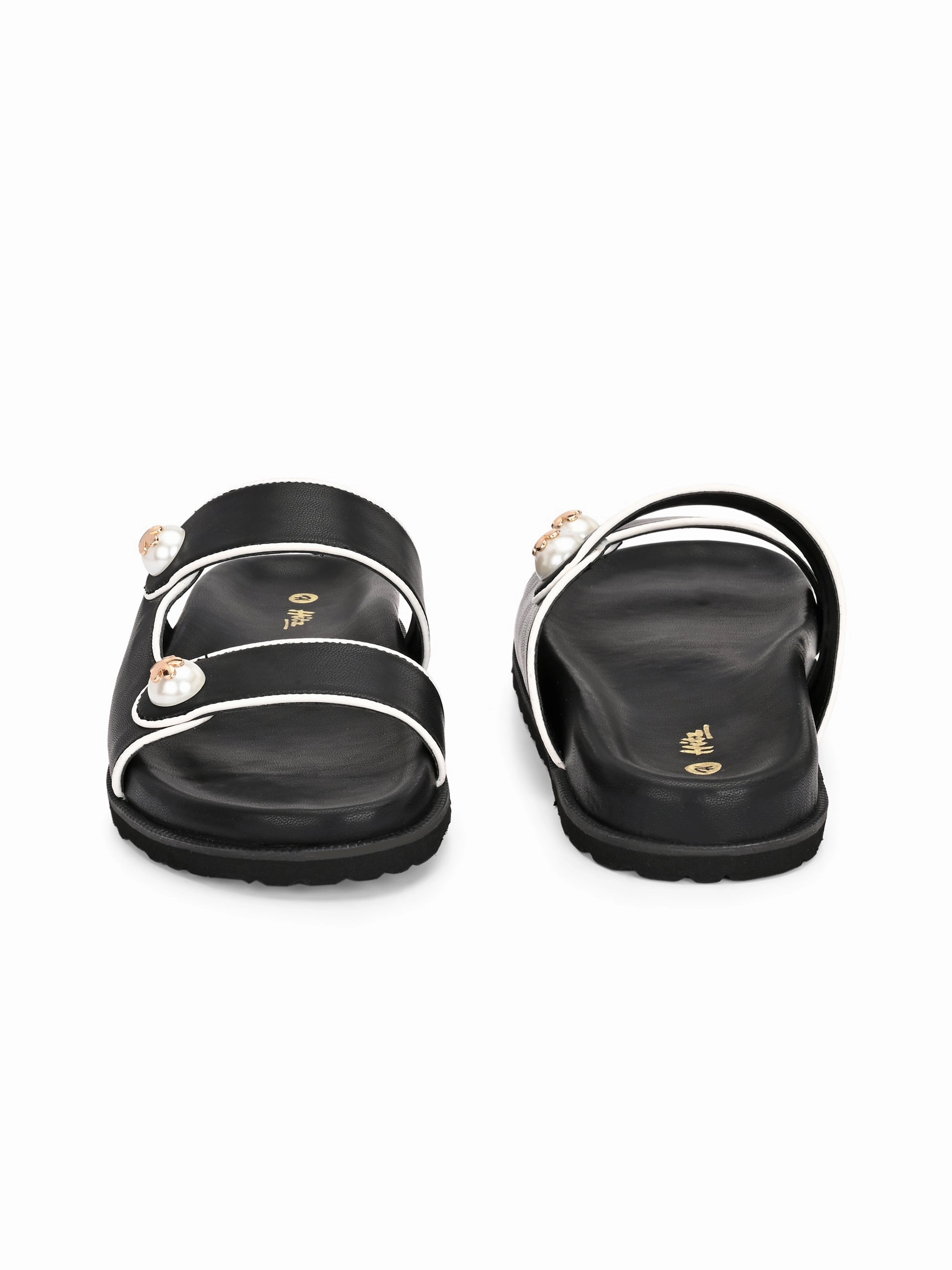 Dr Slippers Athena Pipin Strappy Sliders