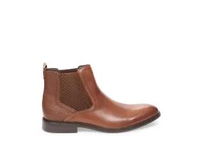 Low Chunky Chelsea Boots AZIZ TAN LEATHER