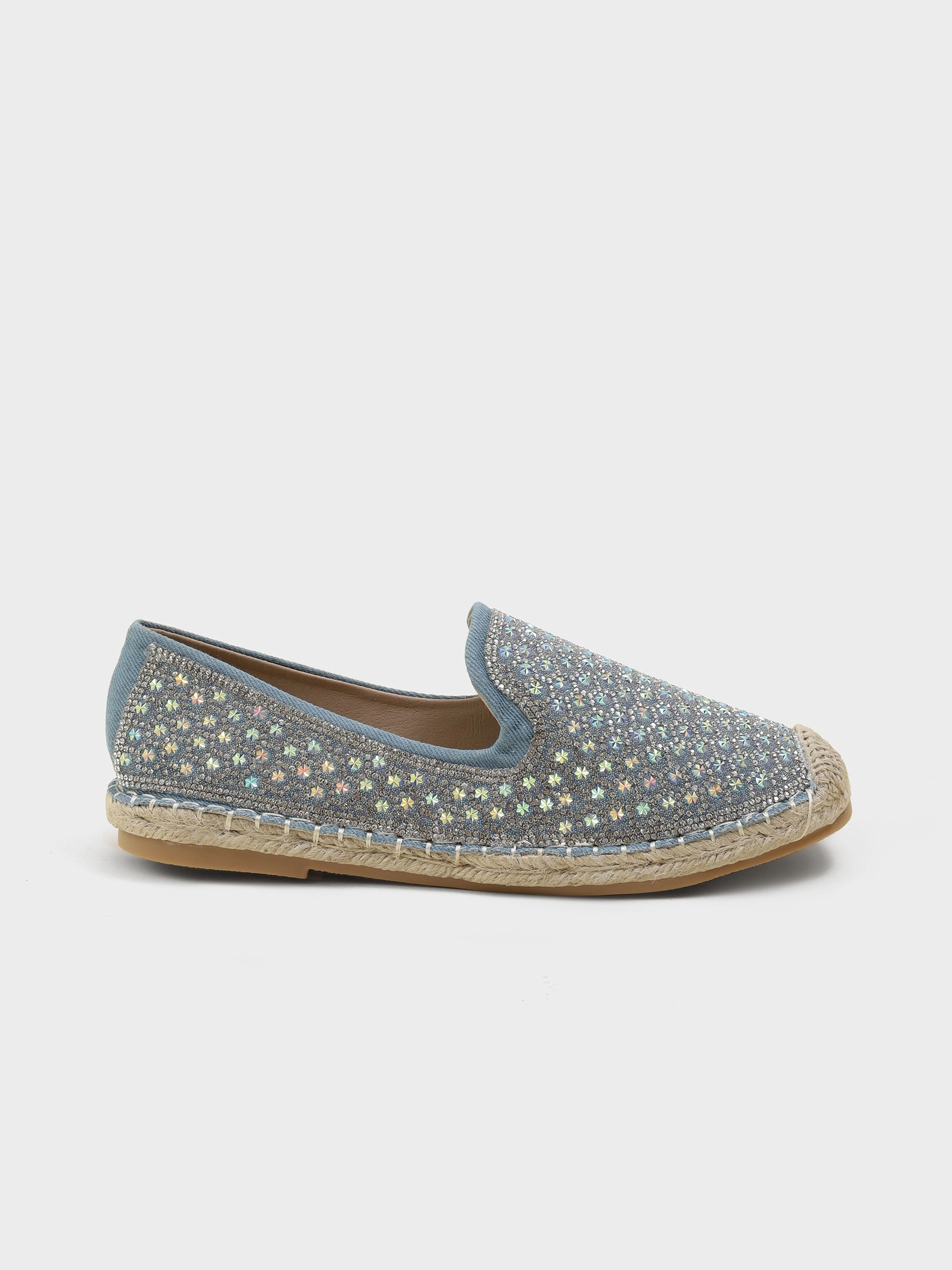 Azzura Jute Bling Espadrilles Sunray Espadrille Slip On