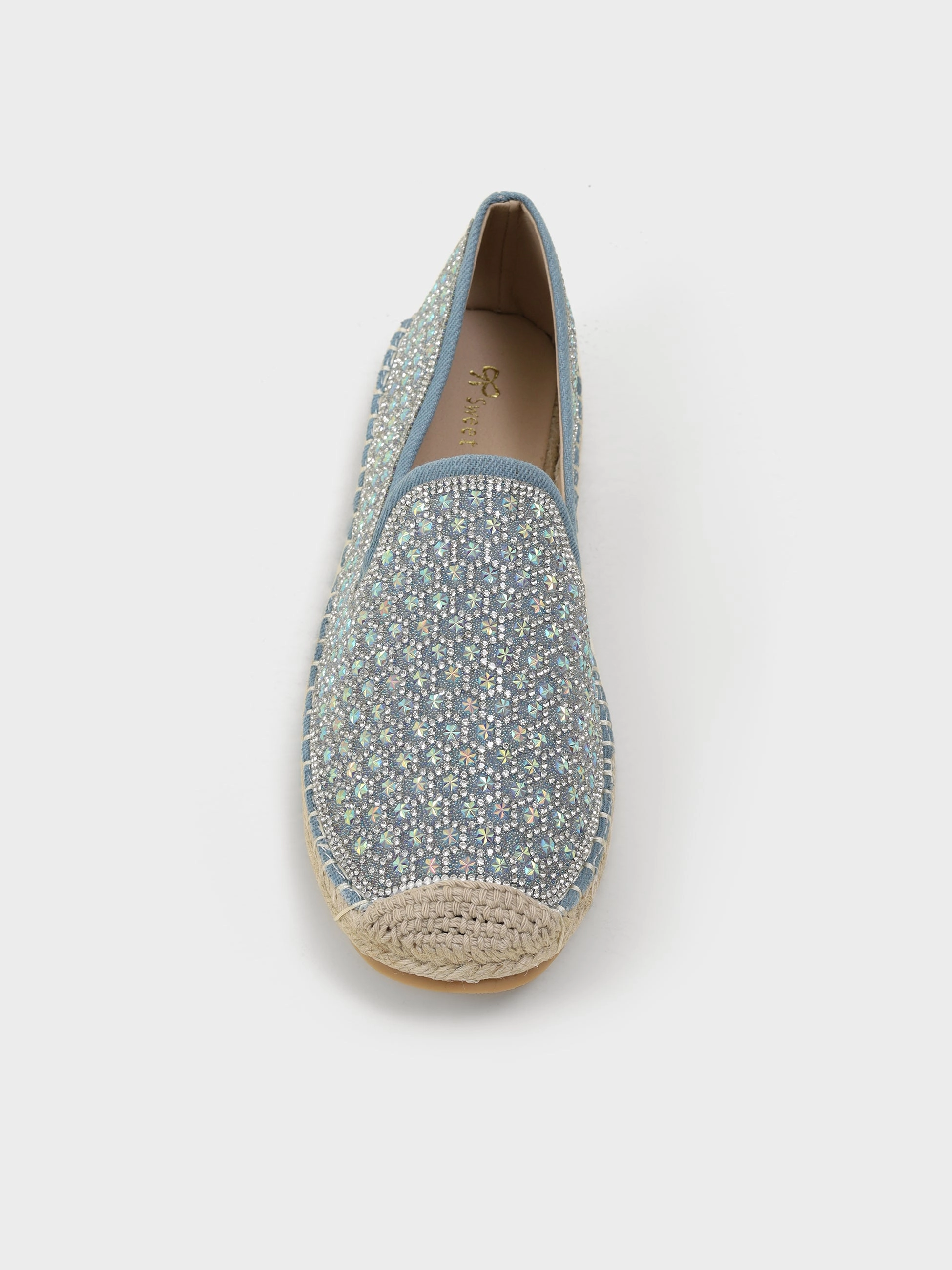 Buckle Espadrilles Azzura Jute Bling Espadrilles