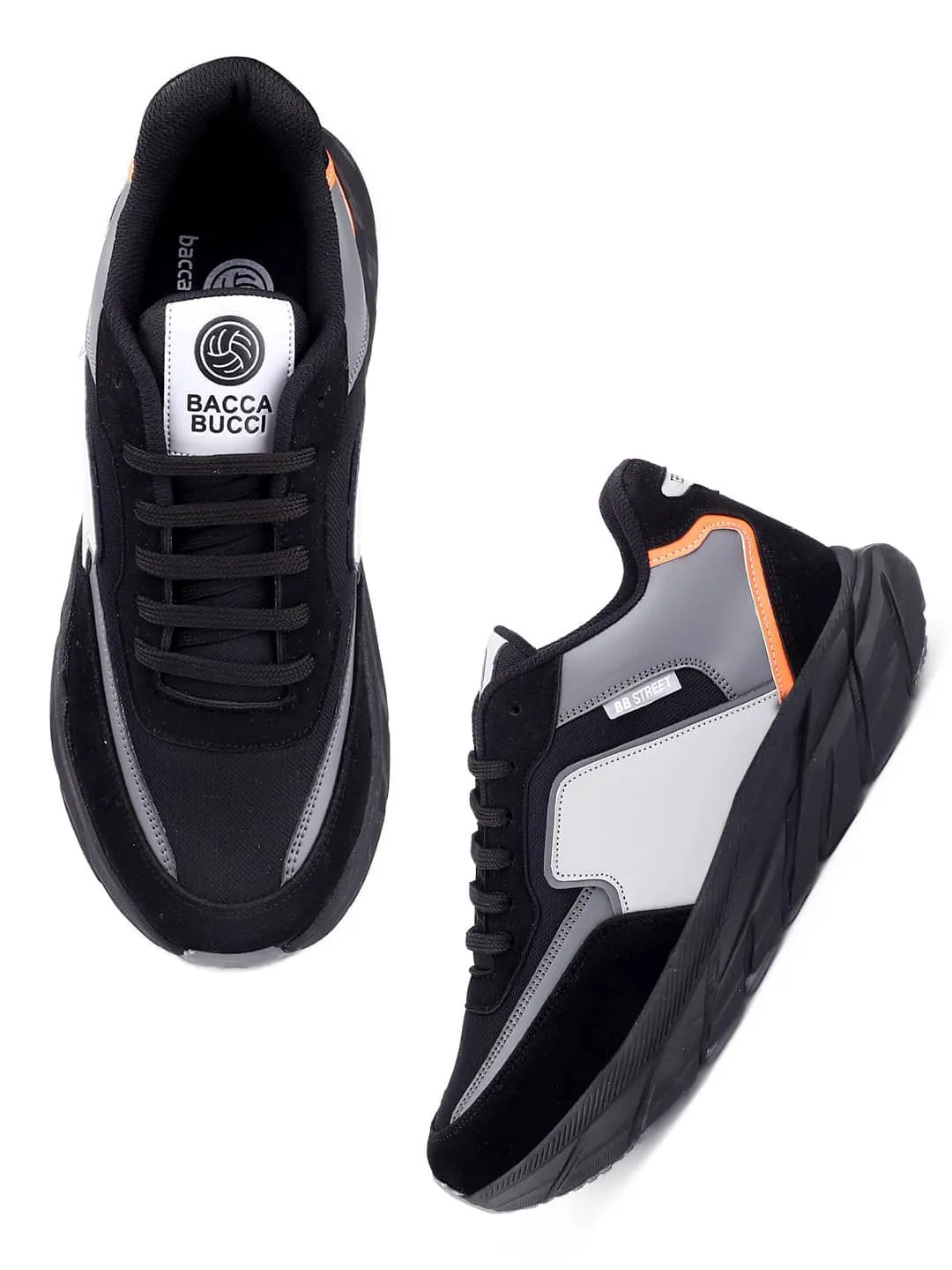 Bacca Bucci Men's SYLVIA Chunky Sole Sneakers Jogging Sneakers