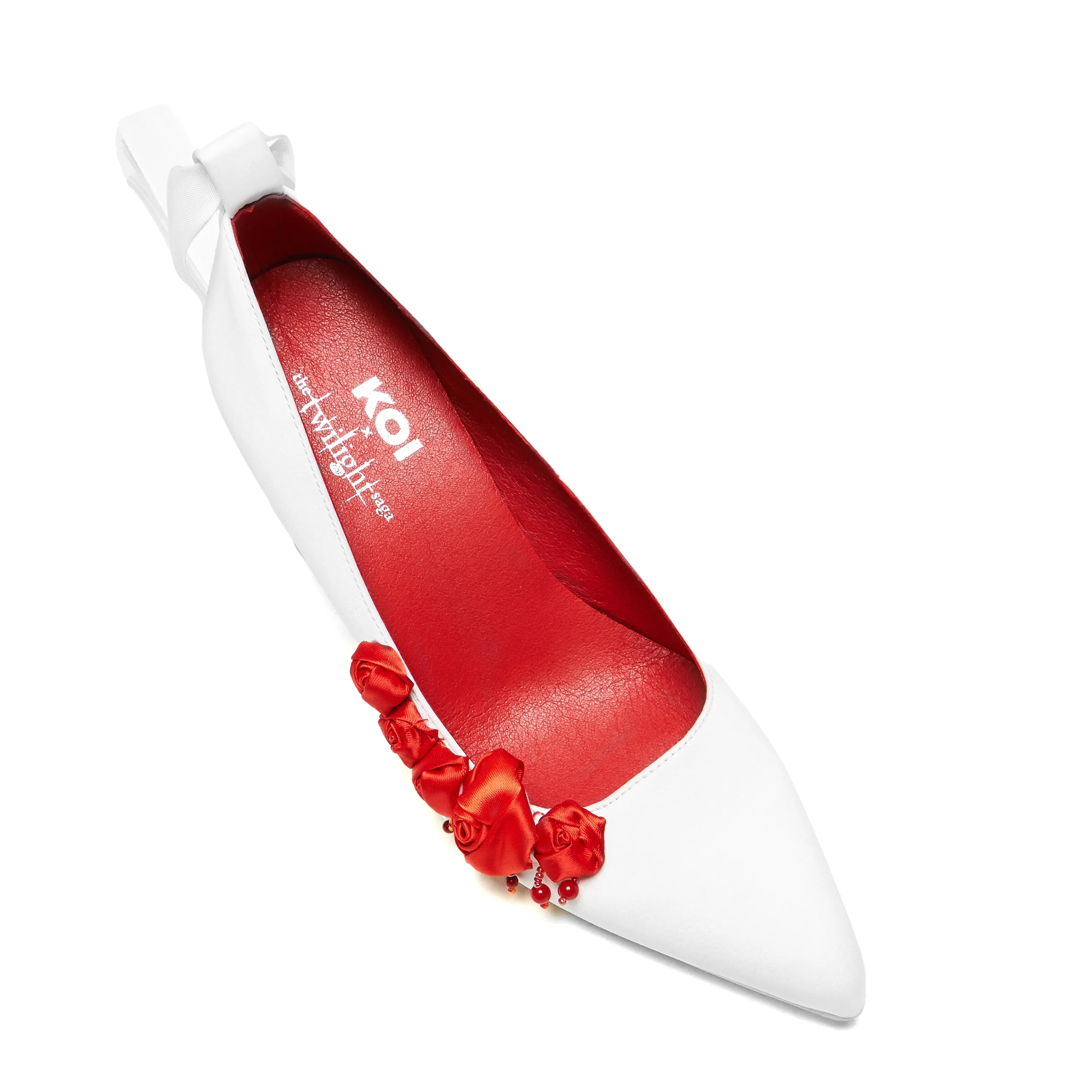 Terry Crews Mary Jane Shoes Bellas Nightmare Rose Heels - Pearl