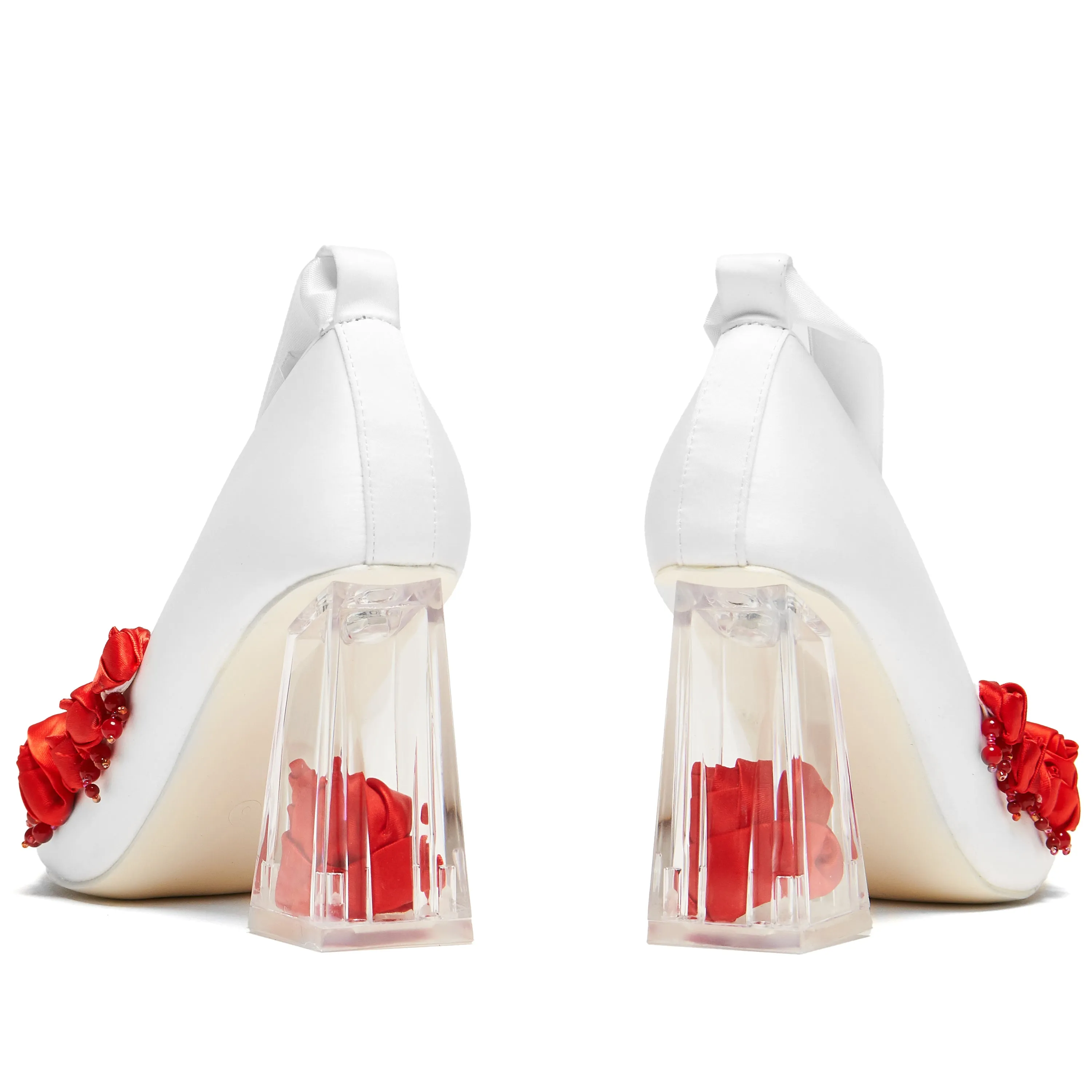 Bellas Nightmare Rose Heels - Pearl Keen Presidio Ii Mary Jane Shoes