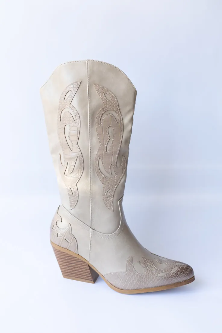 Sunflower Cowboy Boots Belly Boots