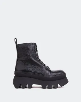 Ankle Fracture Boot Bianchi Black Leather