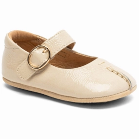 Portuguese Slippers Bisgaard Sand Patent Annabelle Futter