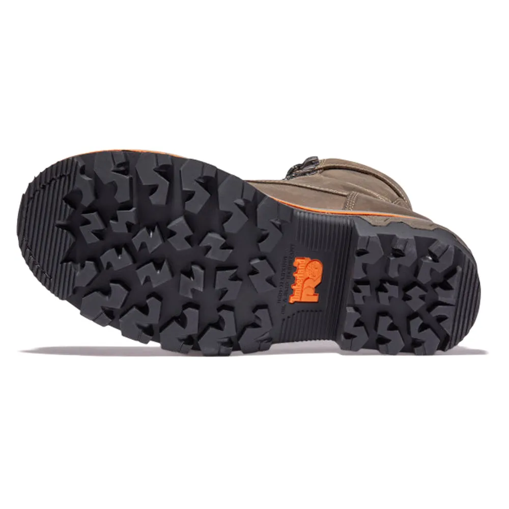 Comfortable Pull On Work Boots Boondock HD Logger 8 Inch Waterproof Composite Toe Work Boots